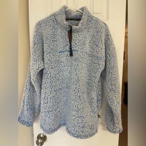 Congaree Outfitters Cozy Blue Sherpa Pullover